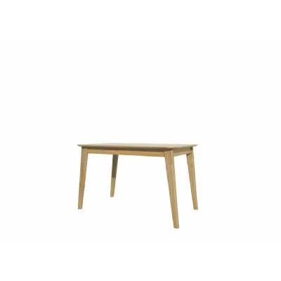 Nordic Scandic Light Oak Small Dining Kitchen Table 125cm x 80cm