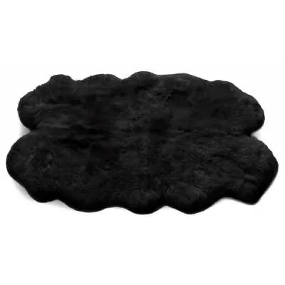 Origins Genuine Sheepskin Black Quad