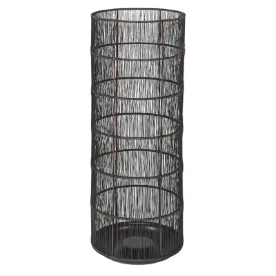 Antique Bronze Mesh Umbrella Stand