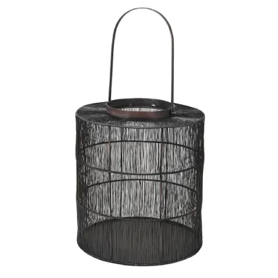 Antique Bronze Mesh Lantern