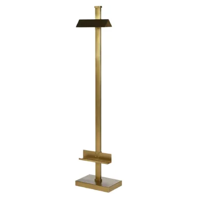 Brass Easel Floor Lamp