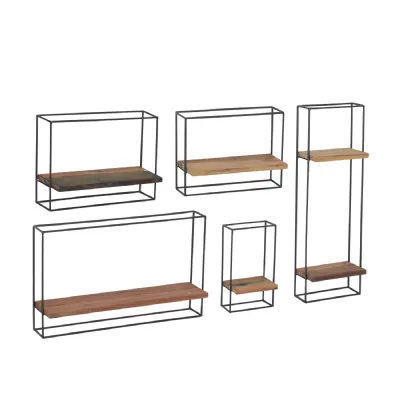 Skiff Set of 5 Shelves