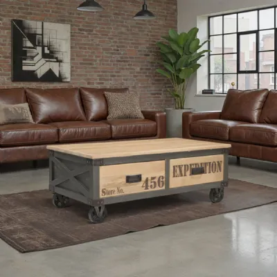 Coffee Table on Wheels