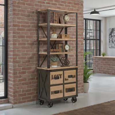 Bookcase on Wheels