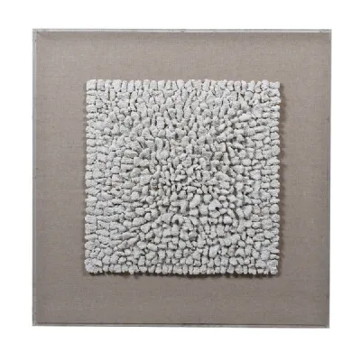 Faux Coral Box Wall Art