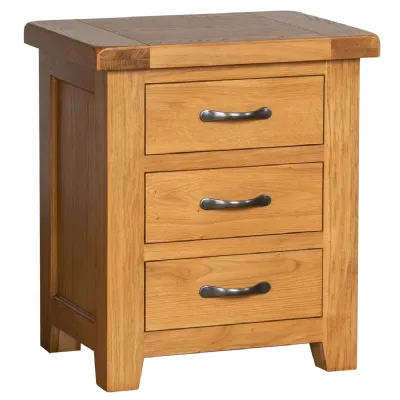 3 Drawer Bedside