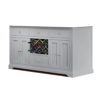 Grey Kitchen Island (BASE ONLY)