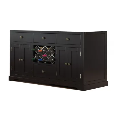 Black Kitchen Island (BASE ONLY)