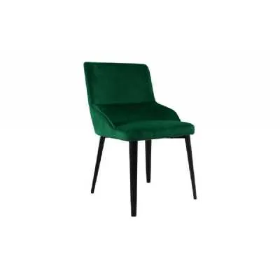 Set of 2 Ventura Dining Chairs Green