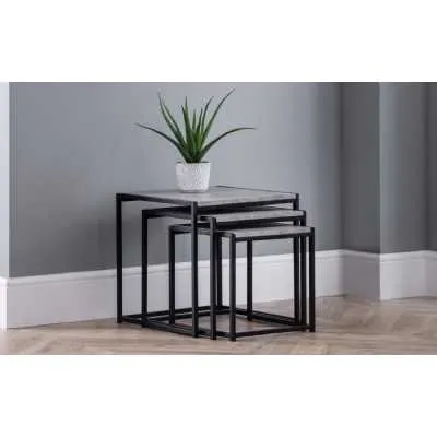Staten Concrete Nest Of 3 Tables