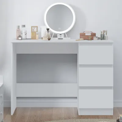 Stora 3 Drawer Dressing Table Matt White