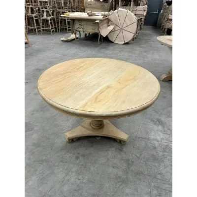 Vintage 120cm Round Dining Table Seconds