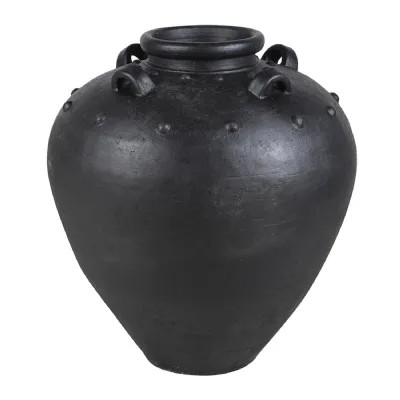 Metallic Outdoor Pot