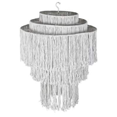 3 Tier Cotton Light Shade Only