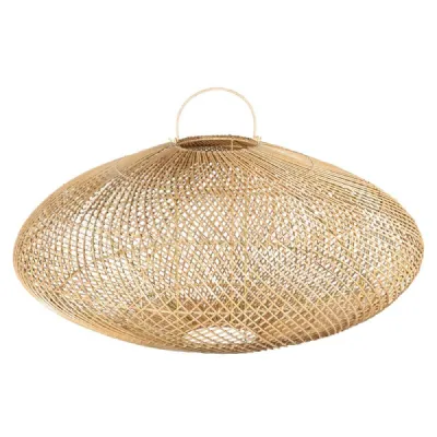 Oval Rattan Light Shade