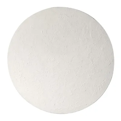 White Round Painting