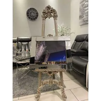 Sydney Building Nightview Wall Art Mirror Frame