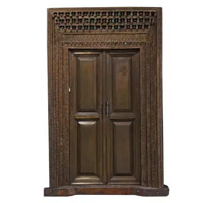 Wooden Door with Frame