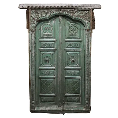 Wooden Door with Frame