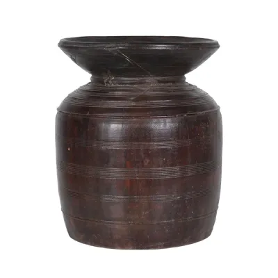 Wooden Pot