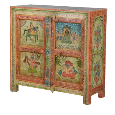 Painted Wooden Sideboard