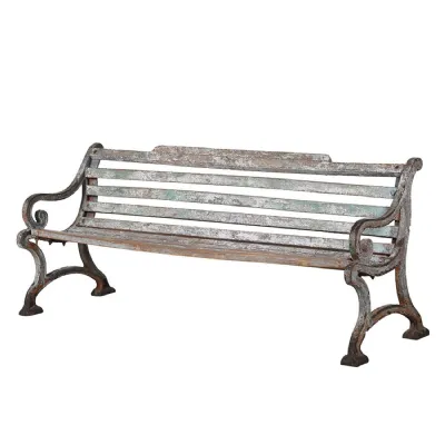 Cast Iron wood Bench
