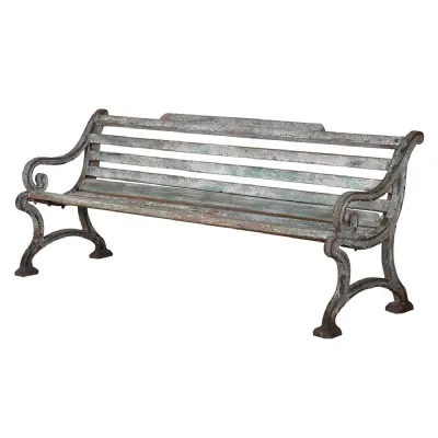 Cast Iron wood Bench