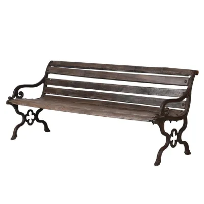 Cast Iron wood Bench