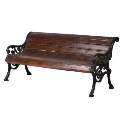 Cast Iron wood Bench