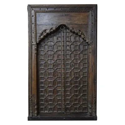 Wooden Door with Frame