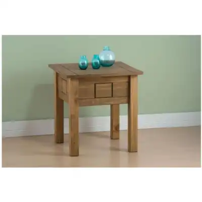 Santana Solid Pine Lamp Table
