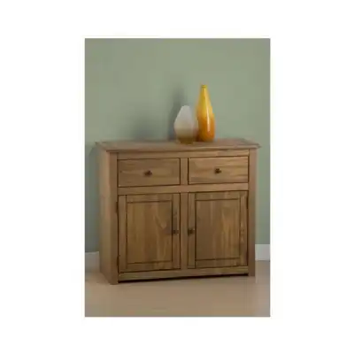 Santana Solid Pine 2 Door 2 Drawer Sideboard