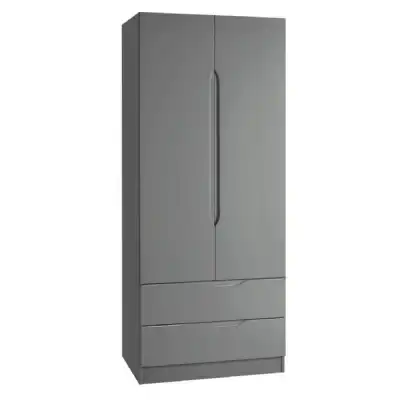 Montana 4 Colour All Gloss 2 Door Combi Wardrobe