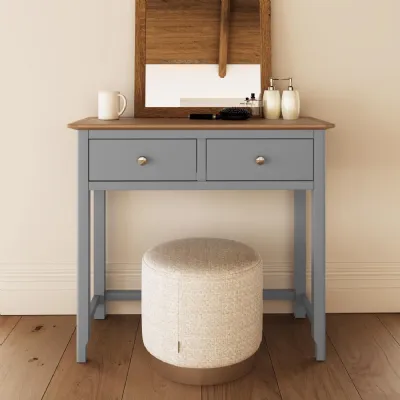 Taberno 2 Drawer Dressing Table Dove Grey
