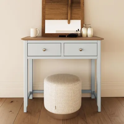 Taberno 2 Drawer Dressing Table Linen White