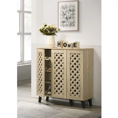 3 Door Shoe Cabinet