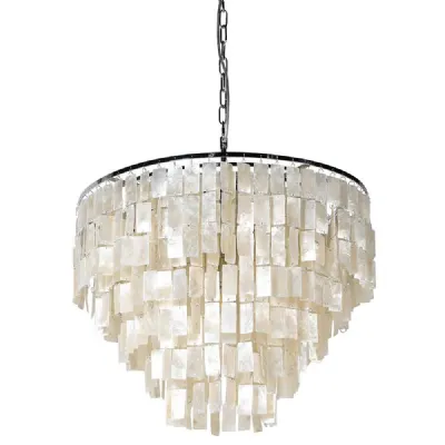 Layered Shell Chandelier