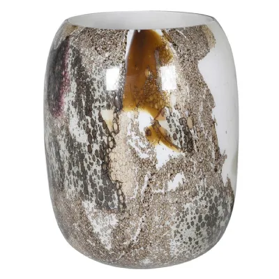 Multi Coloured Glass Vase