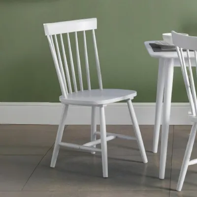 Set Of 4 Torino White Chairs
