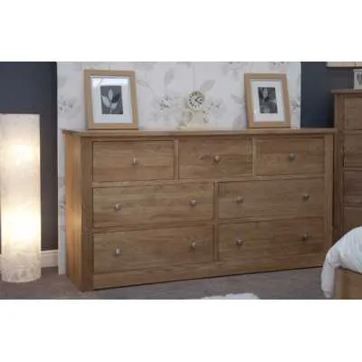 Torino Deep Wide 7 Drawer Chest