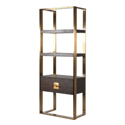 Brushed Gold St. Steel. Unit