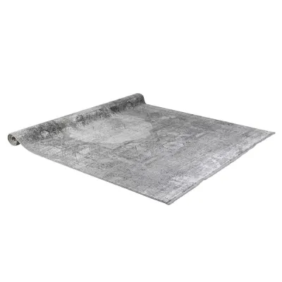 Large Mamlouk Silver Wool Rug