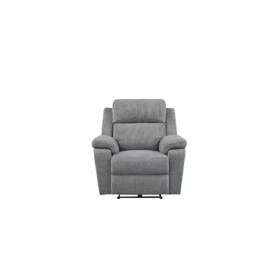 Stone Fabric Recliner Chair with USB C Charging Port