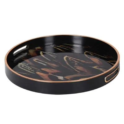 Autumnal Feathers Tray