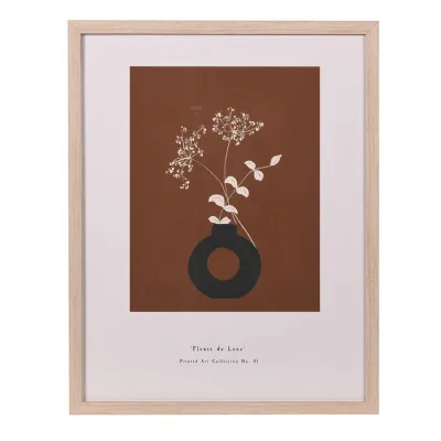 Fleurs De Lune Wall Art