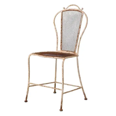 Rustic Garden Iron Chair
