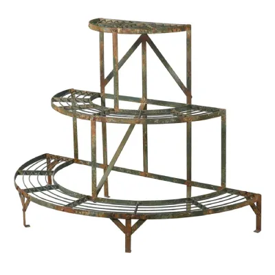 3 Tier Semicircle Plant Stand