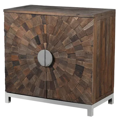 Toronto Reclaimed Elm 2 Door Cabinet