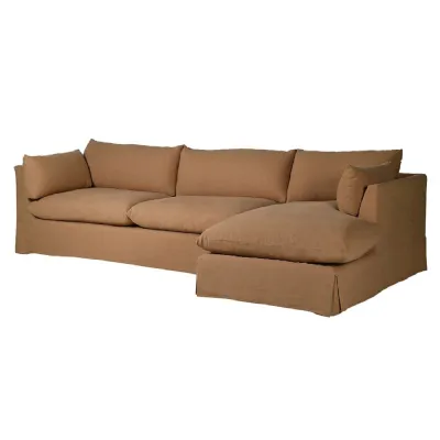 Dune Linen Sectional Sofa