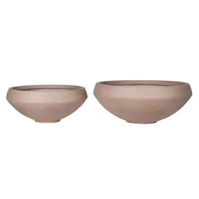 Set of 2 Terracotta Planters
